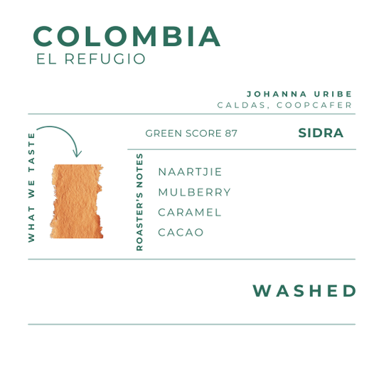 COLOMBIA - EL REFUGIO, SIDRA